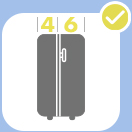 NinetyGo Danube Max 2.0 Luggage Size