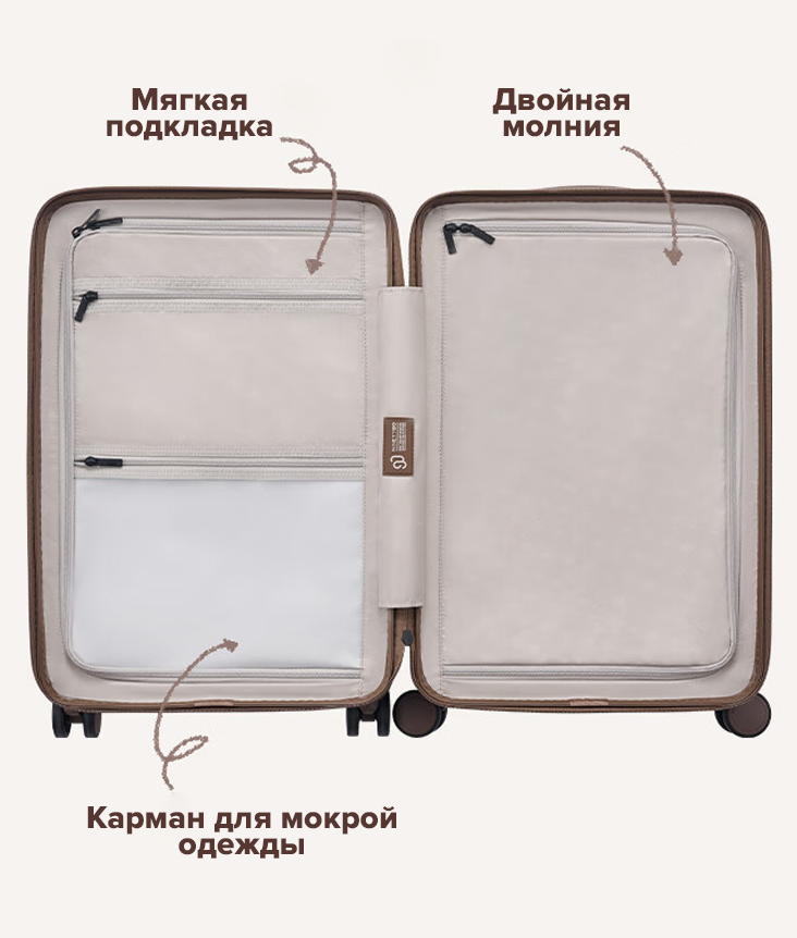 Xiaomi NinetyGo Coffee Journey Suitcase 20 (37L)